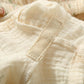 Striped Floral Cotton Gauze Cami Pajamas - image 10