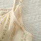 Striped Floral Cotton Gauze Cami Pajamas - image 3