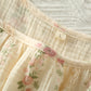 Striped Floral Cotton Gauze Cami Pajamas - image 5