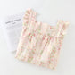 Pink Rose Padded Ruffle Sleeveless Nightwear - image 5