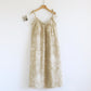 Rose Bow Cotton Padded Cami Nightdress - Khaki - XL - image 14