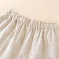 Couple Matching Cotton Linen Pajama Shorts - image 3