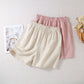 Natural Cotton Linen Pajama Shorts - image 1