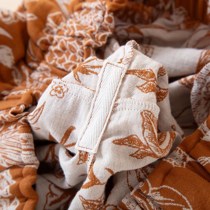 Lily Jacquard Cotton Gauze Lounge Pants - image 10