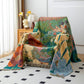 Vintage Floral Organic Cotton Gauze Quilt - image 4