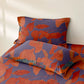 Botanical Leaf Cotton Gauze Jacquard Bedspread - image 7