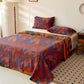 Botanical Leaf Cotton Gauze Jacquard Bedspread - image 6