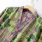 Peach Blossom Cotton Gauze Kimono Robe - image 8