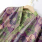 Peach Blossom Cotton Gauze Kimono Robe - image 4