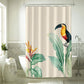 Single Flamingo Waterproof Shower Curtain - image 2