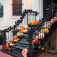 Halloween Black Artificial Maple Leaf Garland - image 1