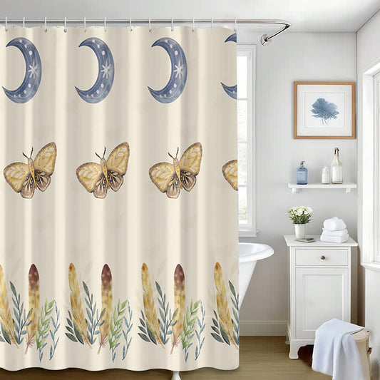 Pastoral Waterproof Spa Shower Curtain - 71" x 71" - image 1