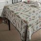 Vintage Butterfly Daffodils Jacquard Tablecloth - image 3