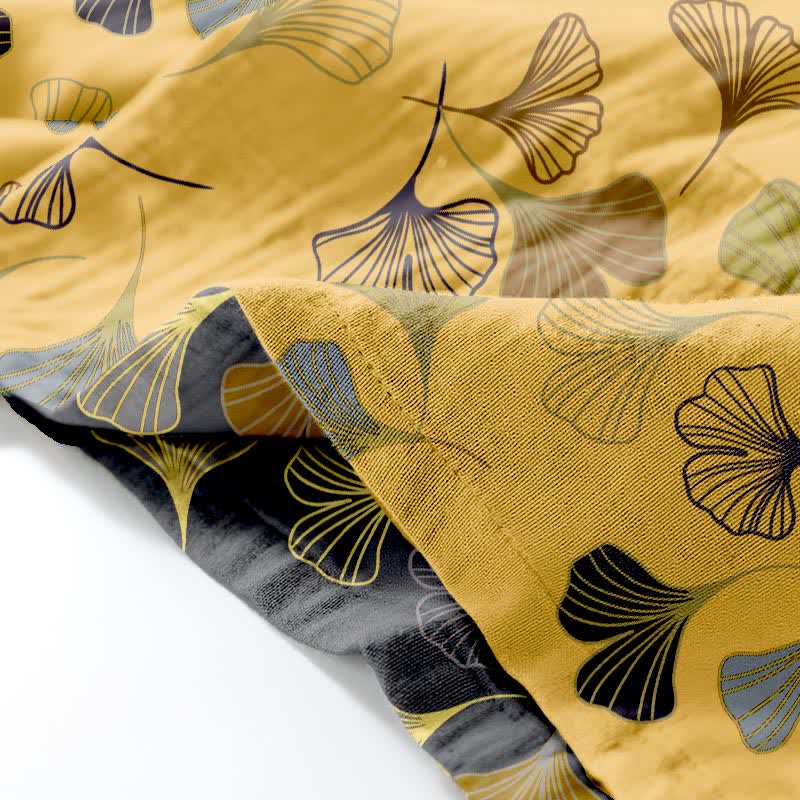 Ownkoti Ginkgo Cotton Gauze Kimono Loungewear Set - image 32