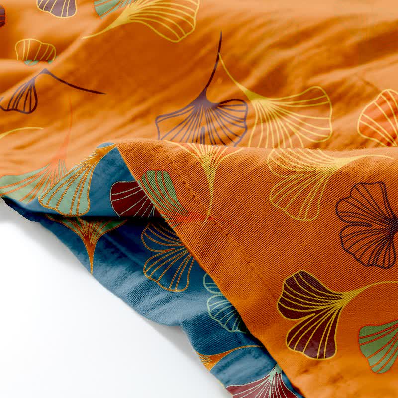 Ownkoti Ginkgo Cotton Gauze Kimono Loungewear Set - image 22