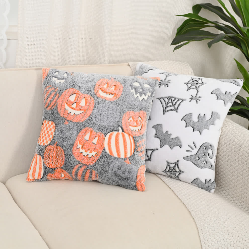 Halloween Flannel Luminous Throw Pillow - image 4