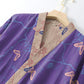 Butterfly Cotton Gauze Kimono Robe - image 4