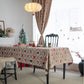 Christmas Tree & Bow Print Holiday Tablecloth - image 3
