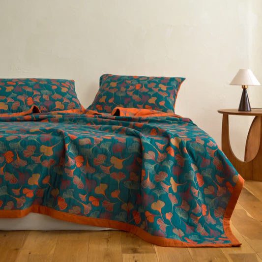 Ginkgo Biloba Organic Cotton Quilt - image 2