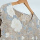 Camellia Ruffle Trim Cotton Sleeveless Nightdress - image 4