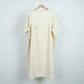 Beige Ruffle Cotton Short Sleeve Nightdress - image 3