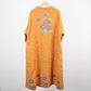 Vintage Peach Blossom Cotton Gauze Nightdress - image 3
