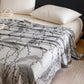 Grey Leaf Print Cooling Bedspread - image 3