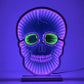 Halloween Skull Infinity Lights with Stand - image 5
