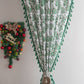 Christmas Floral Edelweiss Print Curtain - image 6