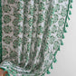 Christmas Floral Edelweiss Print Curtain - image 5