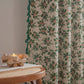 Christmas Holly Leaf Print Curtain - image 4
