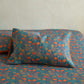 Leaf Print Cotton Gauze  Fitted Sheet - image 5