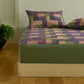 Patchwork Cotton Gauze Jacquard Fitted Sheet - image 4