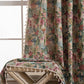 Tropical Monstera Butterfly Jacquard Curtain - image 4