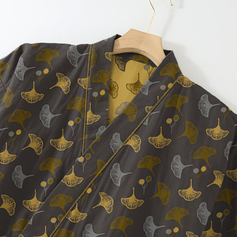 Ginkgo Organic Cotton Kimono Loungewear Set - image 15