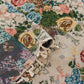 Retro Colorful Rose Tassel Curtain - image 8