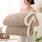 Solid Color Textured Fleece Throw Blanket - Apricot - Queen - image 14