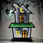 3D House Infinity Lights Halloween Decoration - image 2