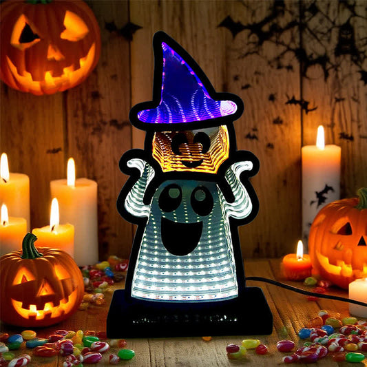 Halloween Funny Ghost Infinity Lights - image 1