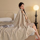 Vintage Floral Jacquard Throw Blanket - image 8