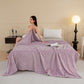 Vintage Floral Jacquard Throw Blanket - image 14