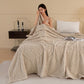 Vintage Floral Jacquard Throw Blanket - image 5