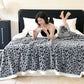 Leopard Jacquard Sherpa Throw Blanket - image 11