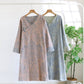 Elegant Floral Organic Cotton Nightdress - image 2
