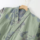 Ginkgo Leaf Organic Cotton Kimono Loungewear - image 7