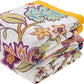 Retro Floral Muslin Cotton Gauze Quilt - image 5