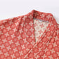Unisex Geometric Pattern Cotton Pocket Bathrobe - image 2
