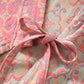 Vintage Floral Cotton Gauze Pocket Bathrobe - image 4