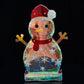 3D Snowman Infinity Lights Decoration - image 3