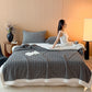 Textured Waffle Sherpa Throw Blanket - image 14